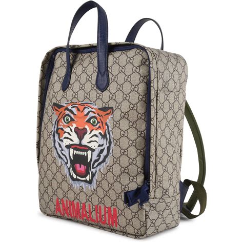 gucci backpack lion|Gucci tiger clothing.